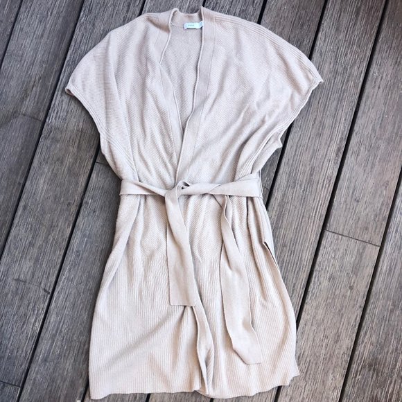 VINCE Tie Waist Cardigan - Picture 1 of 3